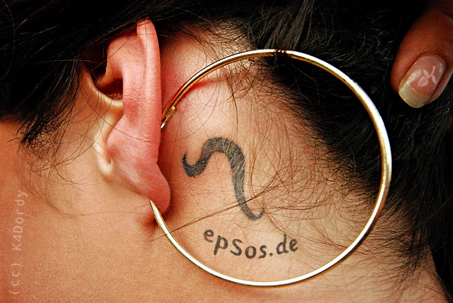 Small Ear Tattoo Designs for Women
