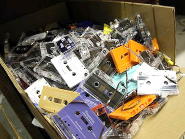 Băng cassette. Ảnh: TheThaoVanHoa.vn