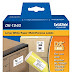 Brother Genuine DK-1240 Die-Cut Large Multi-Purpose White Paper Labels
for Brother QL Label Printers, 1.9" x 4" (50.5mm x 101mm), 600 Labels
per Roll, DK1240
