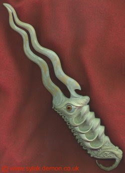 Sacrificial Dagger Bio Organic Weapon Prop 3