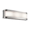 Shop Kichler Contessa 1Light 5in Chrome Rectangle LED Vanity Light Bar
at Lowes.com