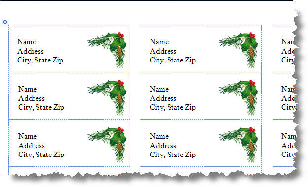 Mail merge labels with Microsoft Office