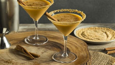 pumpkin spice vodka martini