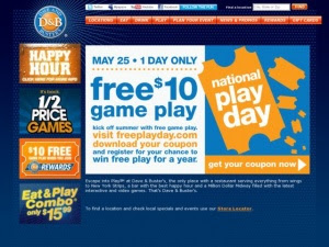 dave and busters coupons | cuzdek
