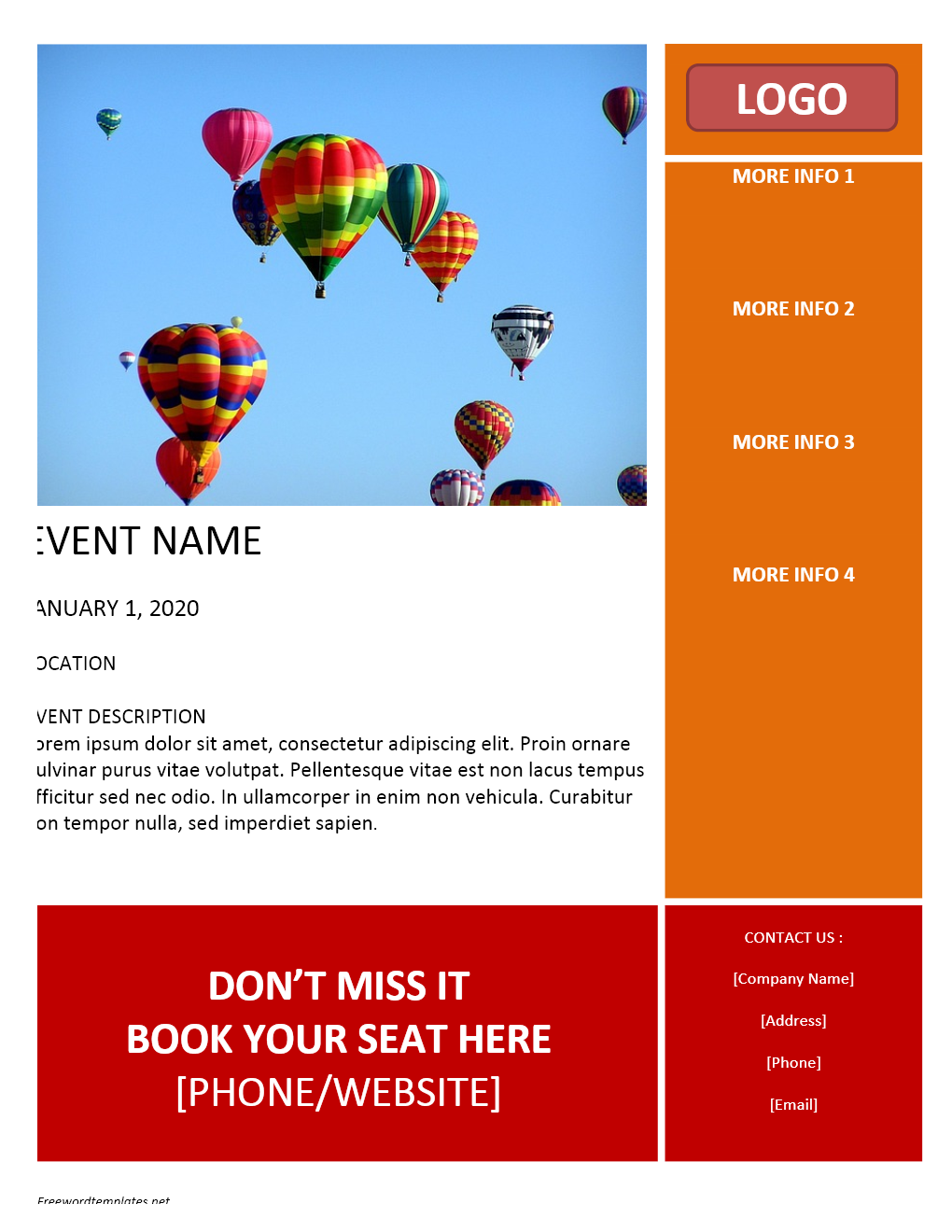 Event Flyer Template