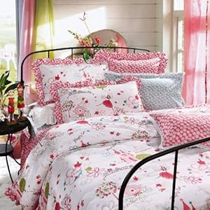 Amazon.com - DIAIDI Home Textile, Magic Girl, Pink Floral Bedding ...