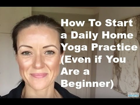 Video How To Do Yoga At Home For Beginners
