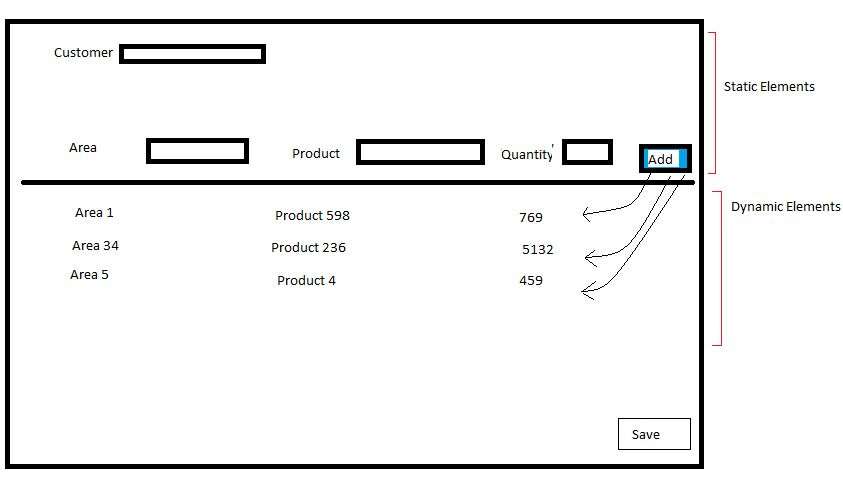 Simple mockup