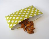 Pre-Christmas Sale Ta Dot Reusable Snack Bag w/ Water Resistant 
Lining