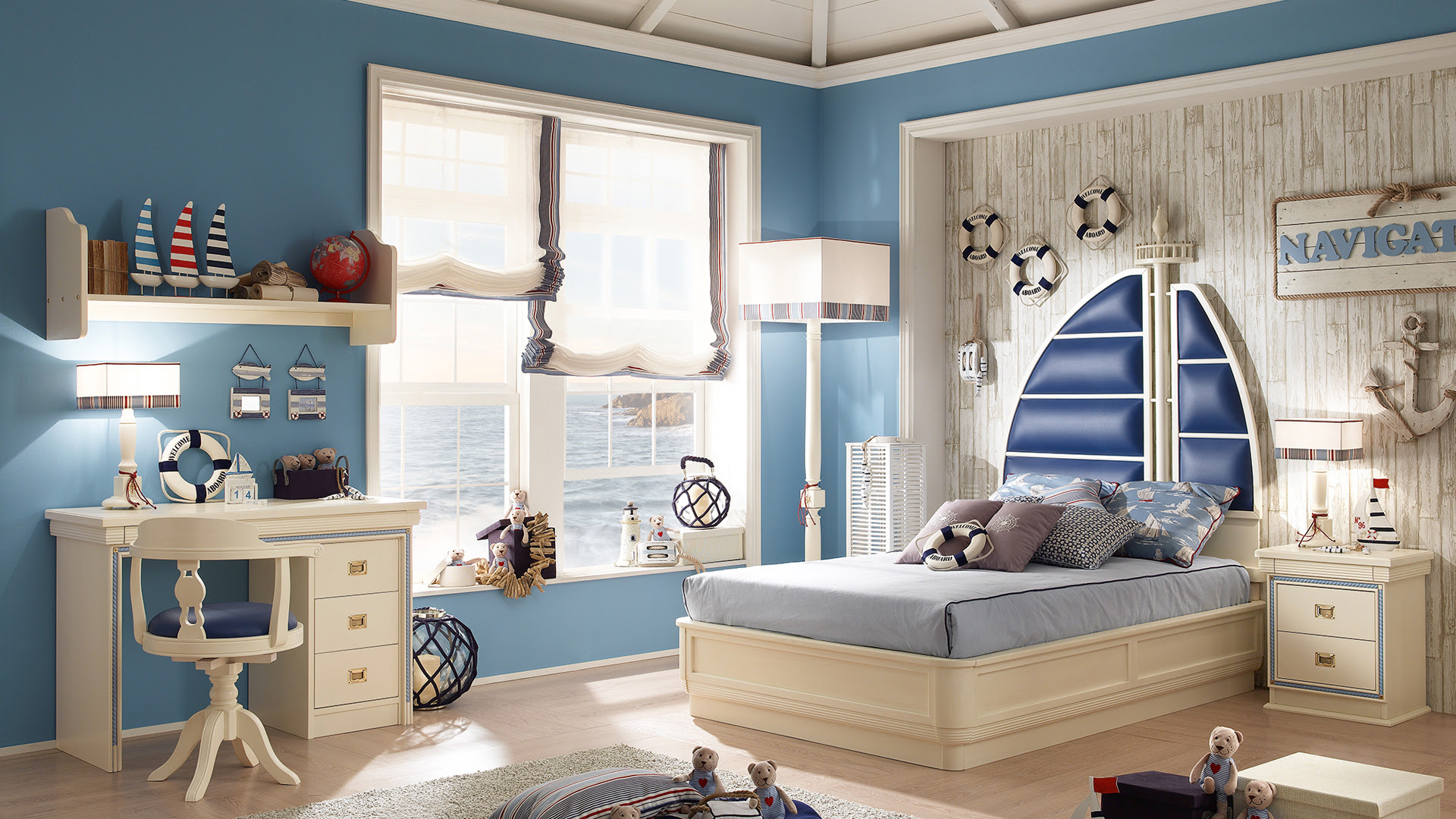 Navy style bedroom Proposal 260 Caroti Navy style bedroom Proposal 260 Caroti