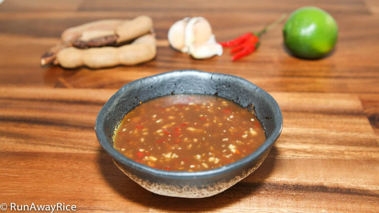 Tamarind Dipping Sauce Nuoc Mam Me Runawayrice
