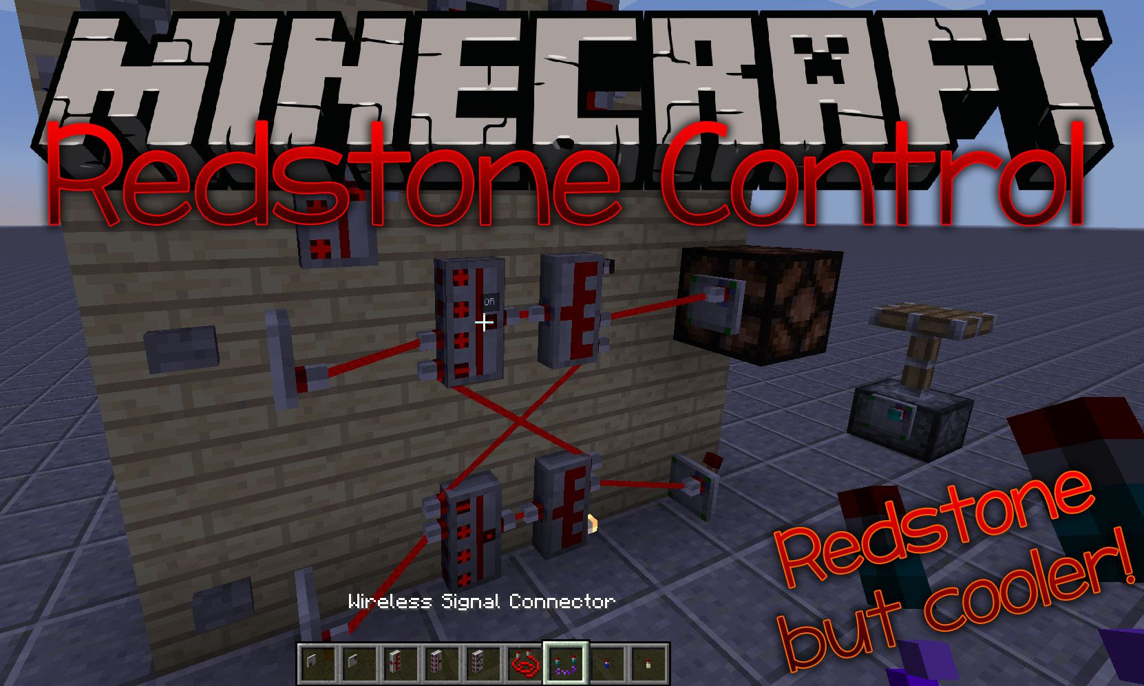 Redstone Control Mod 1 12 2 Redstone But Cooler 9minecraft Net Redstone components include power components (such as redstone torches, buttons, and pressure plates), transmission components (such as redstone dust and redstone repeaters), and mechanism components. 9minecraft