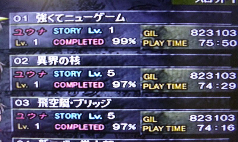 Ffx 2 アビリティ修得禁止クリアプレイ日誌 やり込みinff