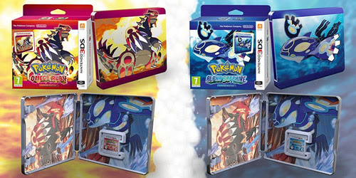 Orasの海外版パッケージが公開 ゲンシグラードンとゲンシカイオーガのフィギュアつき ポケモン情報ねっと