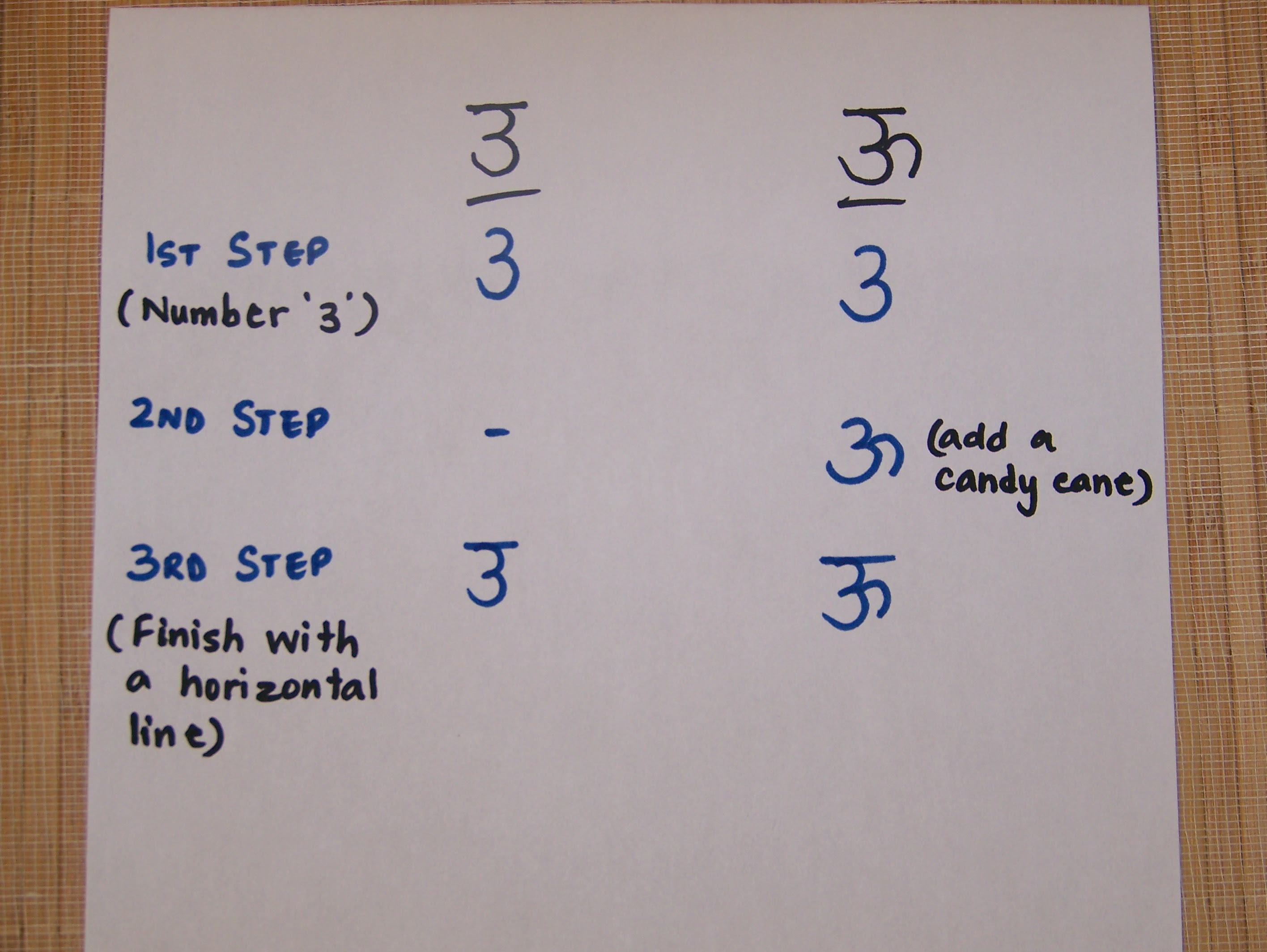 learning to write hindi