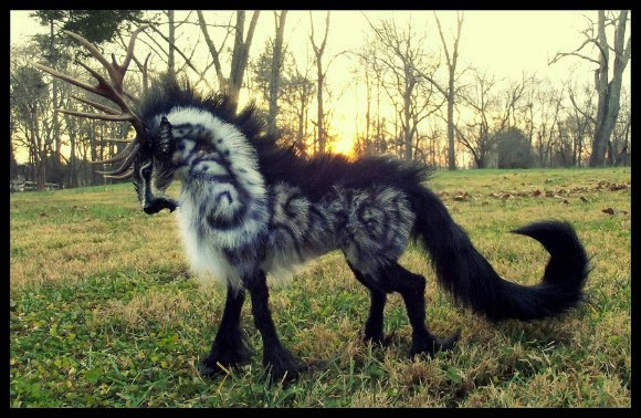 まるで召喚獣 空想の生き物っぽく仕上げた動物彫刻が凄まじくカッコいい Ideahack