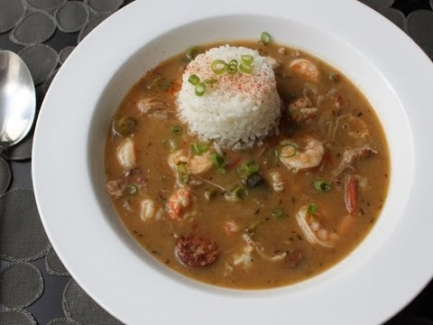 Duck Sausage Shrimp Gumbo Recipe | Cooking Wishes Recipes