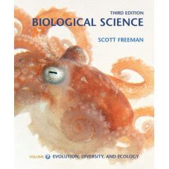 Biological Science Volume 2 with MasteringBiology (3rd Edition), by Scott Freeman