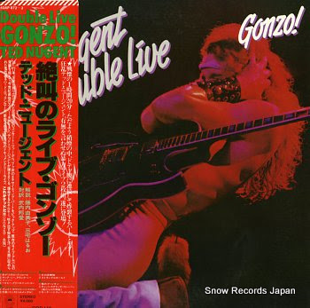NUGENT, TED double live gonzo