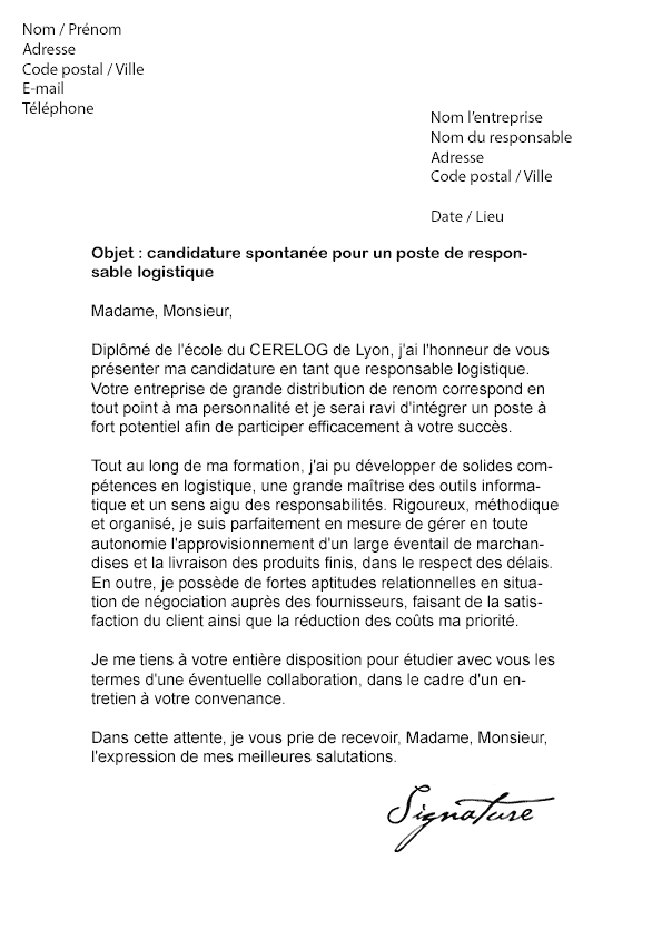 Lettre de motivation alternance grande distribution  laboitecv.fr