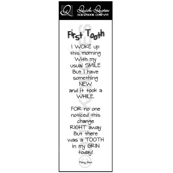 25 First Tooth Quotes Sayings Images And Pictures Quotesbae