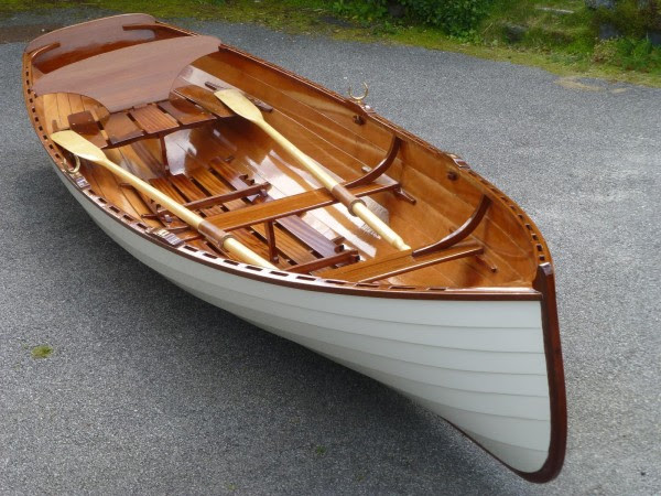 Acorn 15 Rowing wooden Skiff for Sale, Cornwall