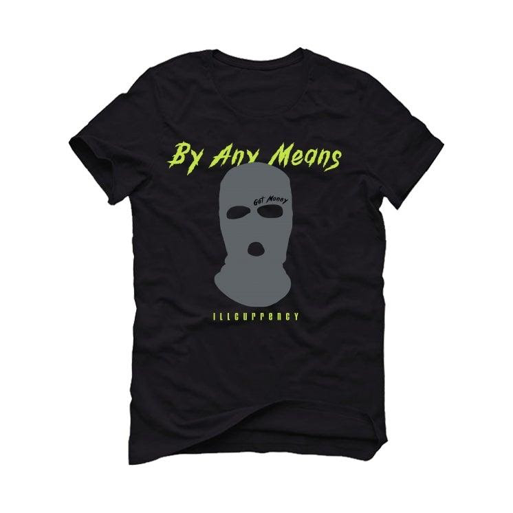 Air Jordan 4 Neon Black T Shirt By Any Means Illcurrency Sneaker Matching Apparel