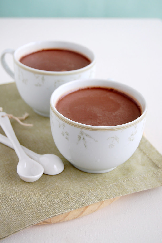 Nutella panna cotta / Panna cotta de Nutella