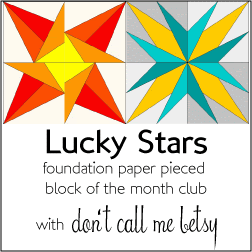 Lucky Stars BOM Button