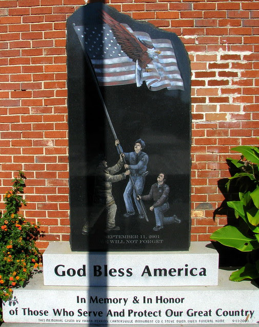 Cartersville, GA September 11, 2001 Monument