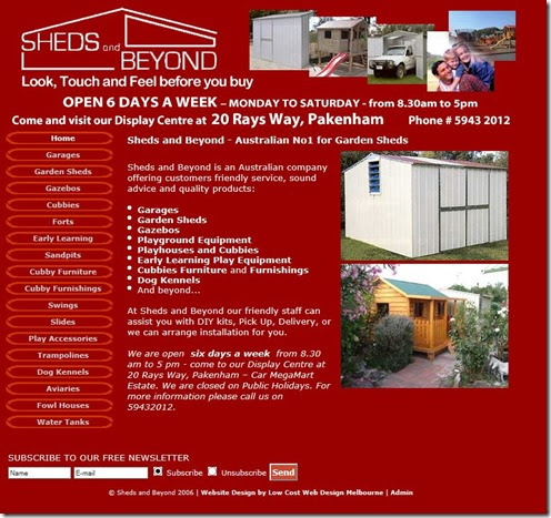 sheds