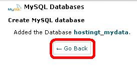 database telah ditambahkan
