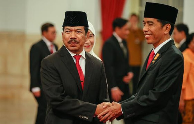 Jokowi lantik Djoko Setiadi jadi Kepala BSSN