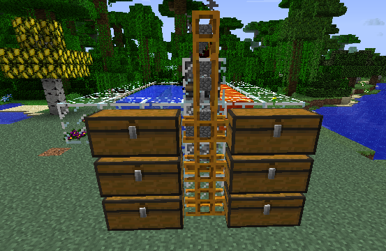 無限丸石製造機の作成 Rp2解説 Mod攻略 みね缶 Minecraft マインクラフト Mod解説 攻略サイト