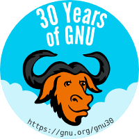 [comemoram 30 anos de GNU!] 