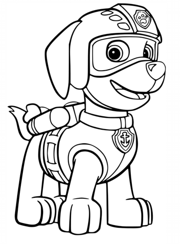 Malvorlage Paw Patrol
