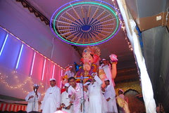 Lalbagh Cha Raja Moves out of the Pandal by firoze shakir photographerno1