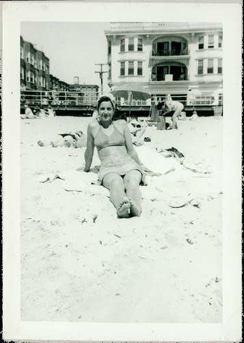 Woman at Alantic City