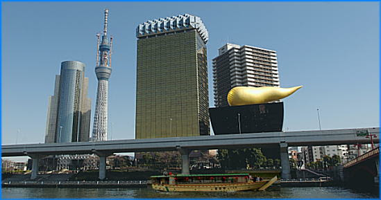 ランチクルーズと東京スカイツリー 屋形船 浅草橋 野田屋