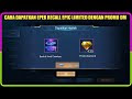 How to Get Epic Exclusive Recall Effects with Diamond Mobile Legends
Promotions