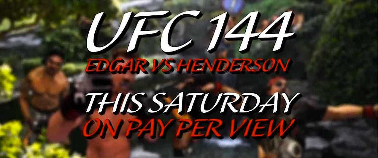 WTF UFC 144 Japanese Anime Commercial WTF UFC 144 Japanese Anime Commercial