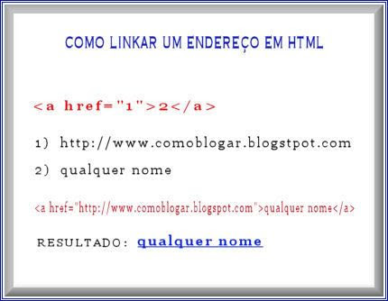 Como Fazer um Link