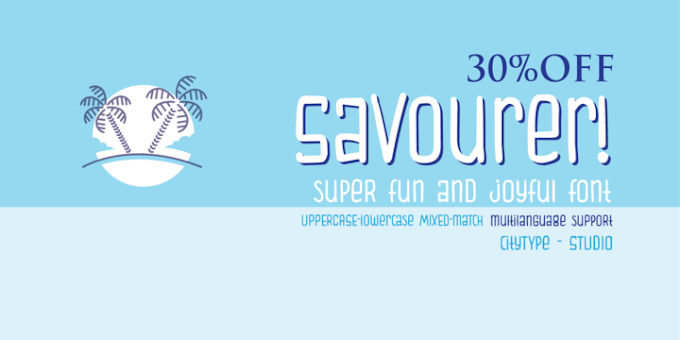 Download Savourer Fonts Family From Cititype