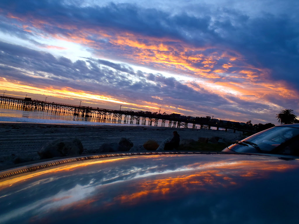 Sunset from Goleta Beach