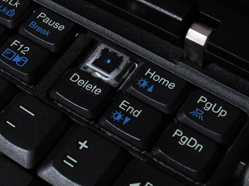 Removed Insert key