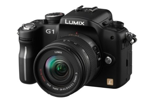 Panasonic Lumix G1 Compact System Camera Kit - Black (12.1MP)