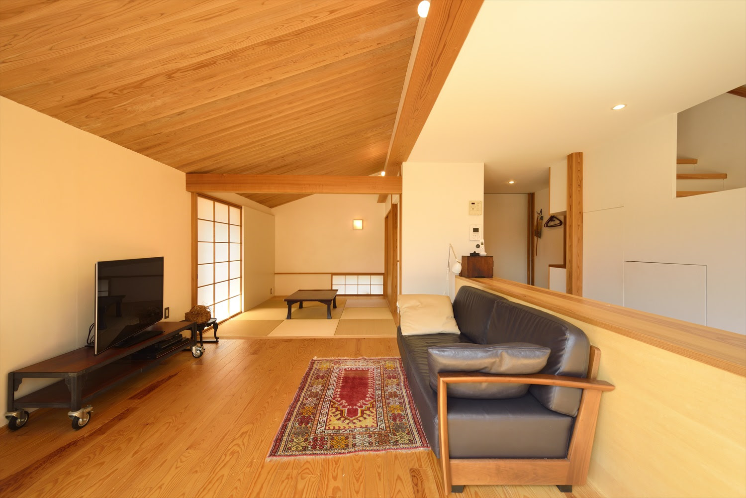 建築家デザインの和モダンな家 千葉 東京の注文住宅間取り実例 かしの木建設株式会社