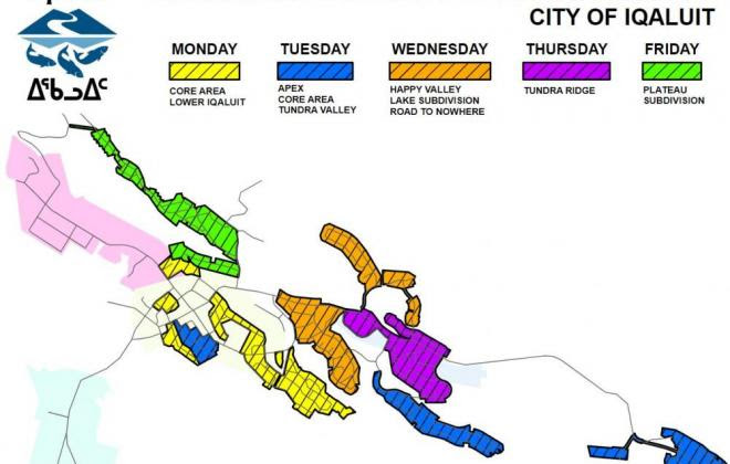 NEW SCHEDULE FOR RESIDENTIAL GARBAGE COLLECTION | City of Iqaluit