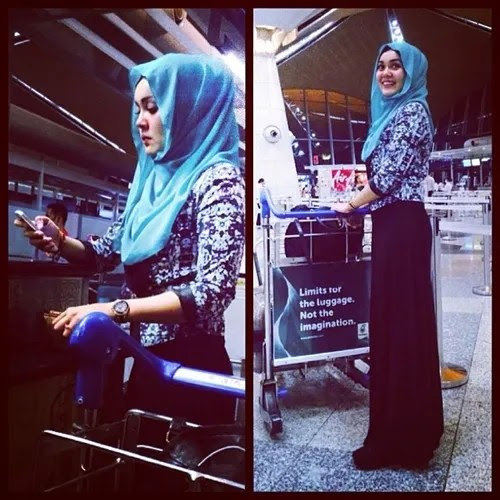 uqasha senrose bertudung