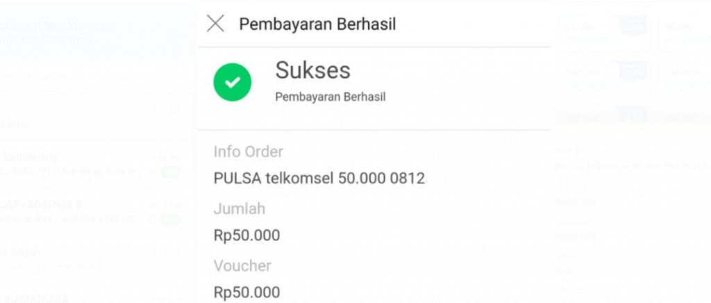 Pulsa Gratis 50Rb / Cara Mendapatkan Pulsa Gratis 50rb All ...